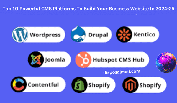 Top 10 Powerful CMS Platforms To Build Your Business Website In 2025