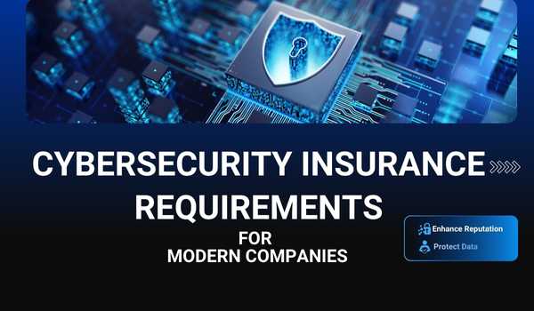 Ten Cybersecurity Insurance Requirements for Modern Companies