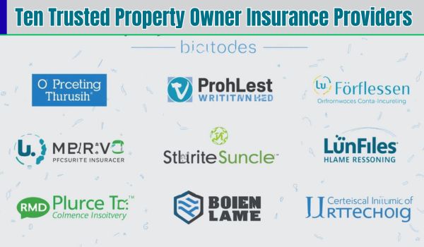 Ten Trusted Property Owner Insurance Providers