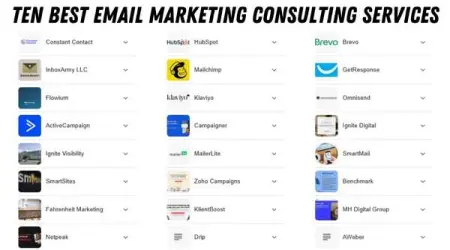 Ten Best Email Marketing Consulting Services in 2025