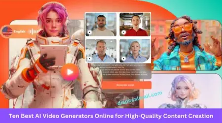 Ten Best AI Video Generators Online for High-Quality Content