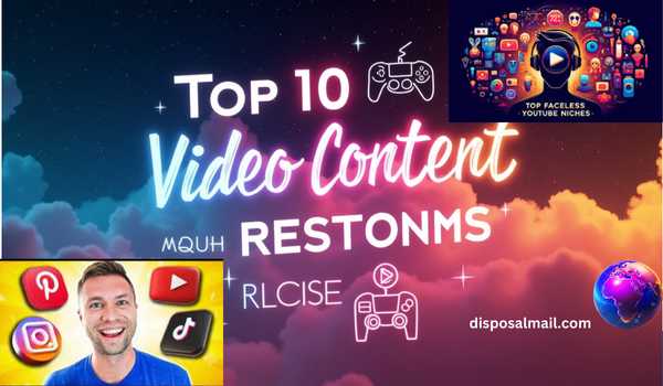 Top Ten Best Video Content Niches Across All Platforms